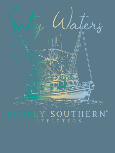 Simply Southern Men's Salty Waters Graphic Tee