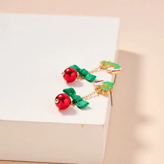 Monster Green Ornament Dangling Earring - Bray and Em Boutique