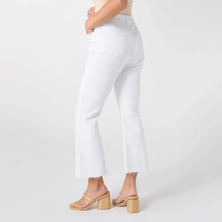 Morgan Flare Crop with Floral Cut - Out - Bray and Em Boutique