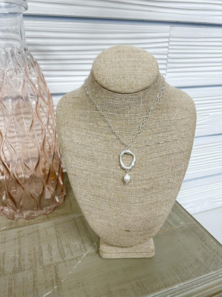 Mother of Pearl Chain Necklace - Bray and Em Boutique