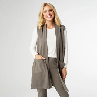 Moves With You Brushed Pocket Vest - Bray and Em Boutique