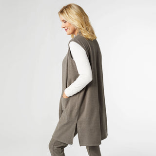 Moves With You Brushed Pocket Vest - Bray and Em Boutique