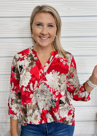 Much To Handle Blouse - Bray and Em Boutique