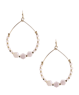 Multi Stone Bead Earrings - Bray and Em Boutique