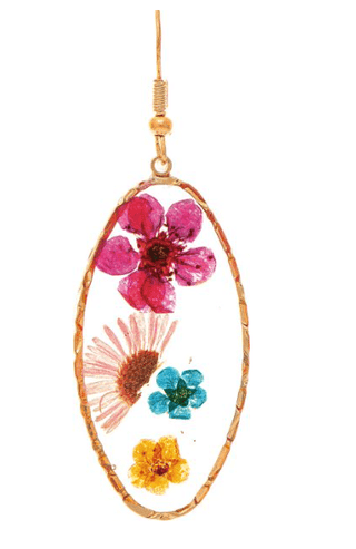 Multicolor Flowers Earring - Bray and Em Boutique