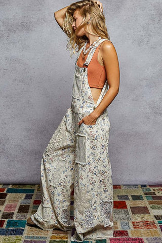 Muse Mosaic Overalls - Bray and Em Boutique