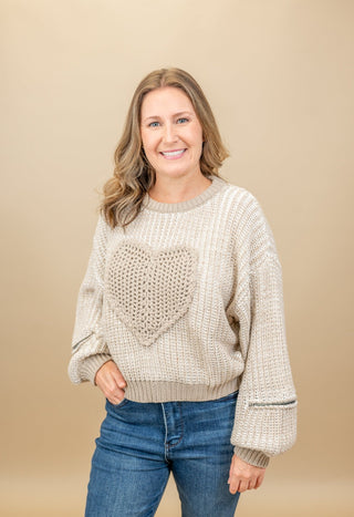 My Heart Is Yours Sweater - Bray and Em Boutique