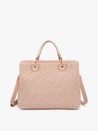 Nancy Diamond Woven Tote - Bray and Em Boutique