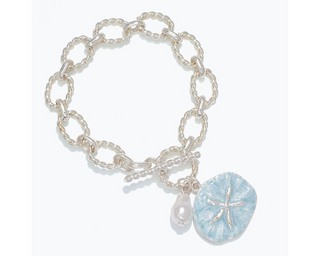 Beachy Keen Sand Dollar Bracelet