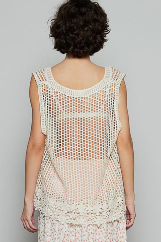 Never Crazy Crochet Top - Bray and Em Boutique