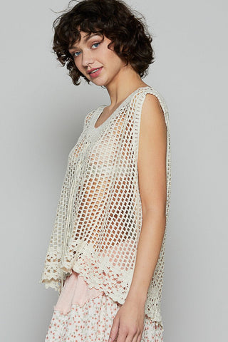 Never Crazy Crochet Top - Bray and Em Boutique