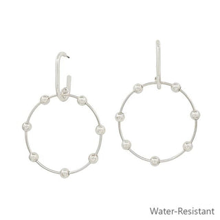 Next Night Out Beaded Hoop Earrings - Bray and Em Boutique