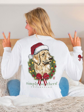 Simply Southern Holiday Dog Shirt