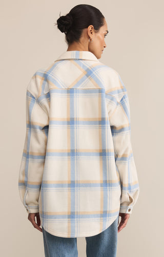 Z-Supply Hiker Plaid Fleece Shacket