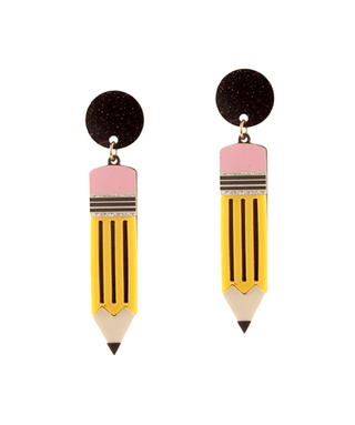 No. 2 Pencil Earrings - Bray and Em Boutique