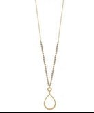 No Defying It Teardrop Pendant Necklace - Bray and Em Boutique