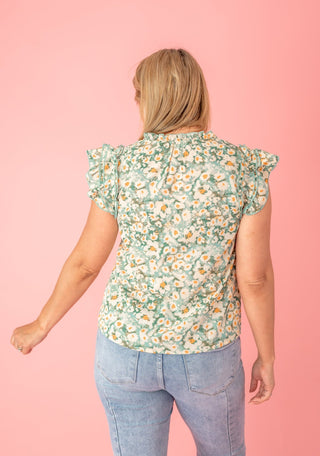 No Pressure Floral Blouse - Bray and Em Boutique