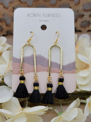 Not Enough Time Earrings - Bray and Em Boutique