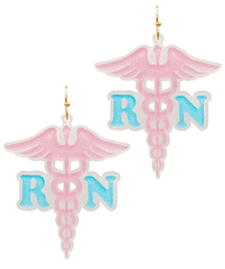 Nurse Acrylic Earrings - Bray and Em Boutique