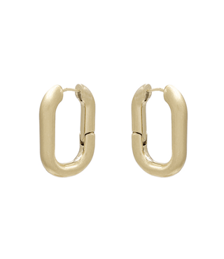 O Shaped Hoop Earrings - Bray and Em Boutique
