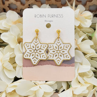 O Snowy Night Earrings - Bray and Em Boutique