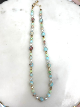 Ocean Breeze Beaded Necklace - Bray and Em Boutique