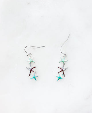 Ocean Inspired Starfish Dangle Earrings - Bray and Em Boutique
