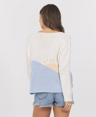 Ocean Sunrise Beach Sweater - Bray and Em Boutique