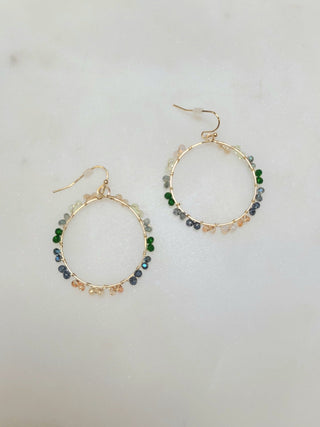 Oh Beaded Earrings - Bray and Em Boutique