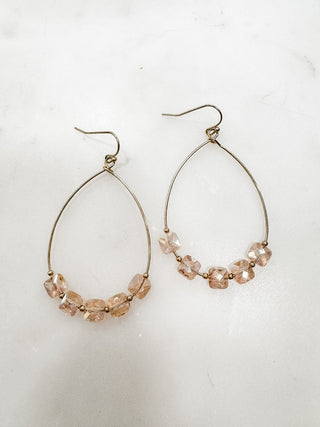 Oh, Honey Jeweled Teardrop Earrings - Bray and Em Boutique