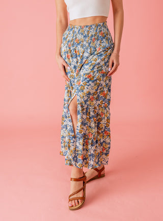 On My Mind Floral Skirt - Bray and Em Boutique