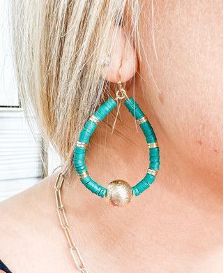 Over The Years Beaded Teardrop Earrings - Bray and Em Boutique