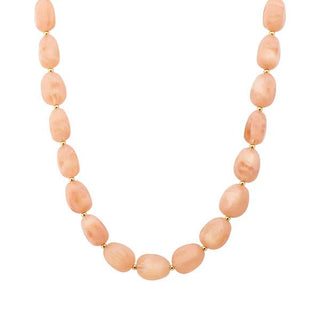 Pastel Oval Bead Necklace - Bray and Em Boutique