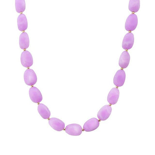 Pastel Oval Bead Necklace - Bray and Em Boutique
