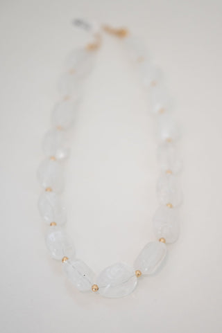 Pastel Oval Bead Necklace - Bray and Em Boutique