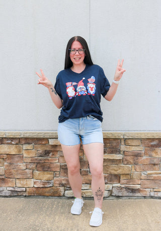 Patriotic Gnomes Graphic Tee - Bray and Em Boutique
