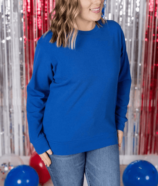 Patriotic Spirit Pullover Top - Bray and Em Boutique