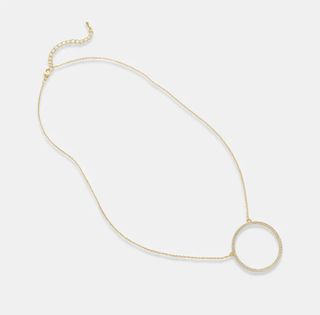 Pavè Circle Necklace - Bray and Em Boutique