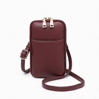 Payton Two-Compartment Crossbody Wallet | M2894 : Plum - Bray and Em Boutique