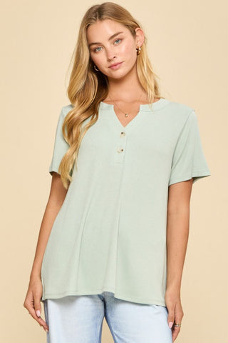 Peaceful Grove Top - Bray and Em Boutique