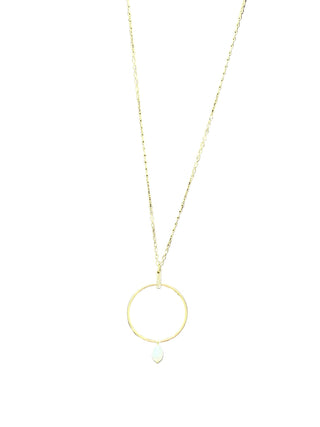 Pearl Halo Pendant Necklace - Bray and Em Boutique