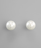 Pearl Post Earrings - Bray and Em Boutique