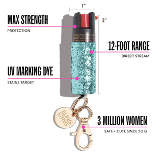 Pepper Spray - Glitter - Bray and Em Boutique