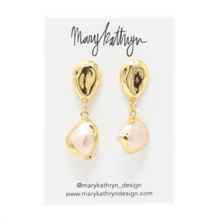 Percy Pearl Drop Earrings - Bray and Em Boutique