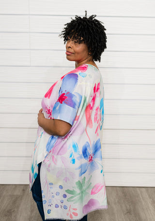 Perfect Balance Floral Kimono - Bray and Em Boutique