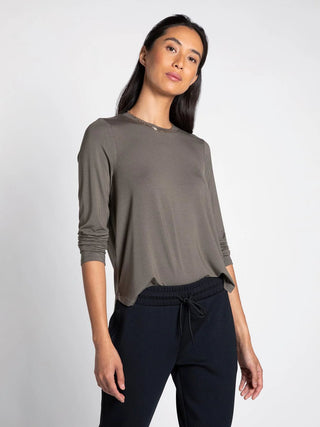 Perfect Base Crew Neck Top - Bray and Em Boutique