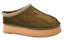 Olive Faux Suede