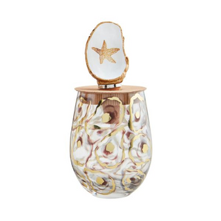 Oyster Pattern Wine Glass Sets