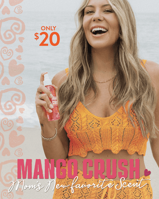 PREORDER California Mango - ARRAY: Mango CRUSH Body Fragrance Mist - Bray and Em Boutique