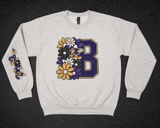 Preorder Floral Fan Pride Graphic Sweatshirt - Bray and Em Boutique